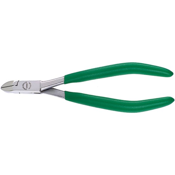 Stahlwille Tools Mechanics oblique cutter semi flush cutting L.185 mm head chrome plated handles dip-coated 66125185